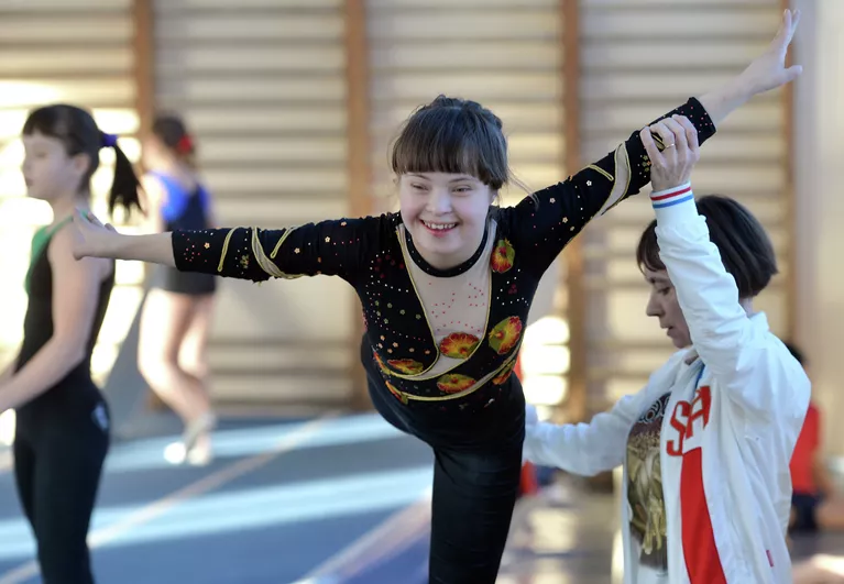Арина Кутепова стала чемпионкой мира по гимнастике среди спортсменов с синдромом Дауна Арина Кутепова стала чемпионкой мира по гимнастике среди спортсменов с синдромом Дауна