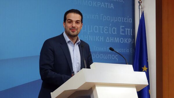 Бывший пресс-секретарь правительства Греции Гавриил Сакелларидис