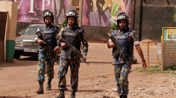 Сотрудники полиции Мали. Архивное фото