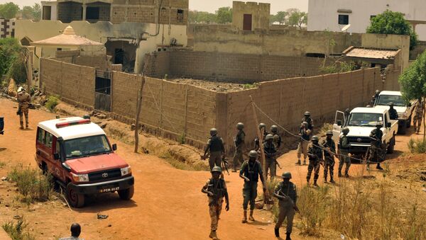 Сотрудники полиции Мали в Бамако
