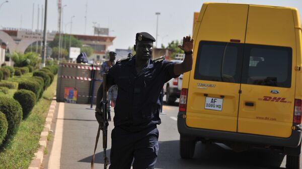 Офицер полиции Мали в Бамако