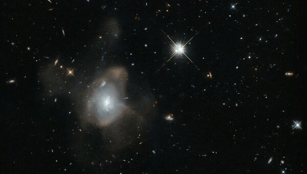 Галактика 2MASX J16270254+4328340 в созвездии Геркулеса