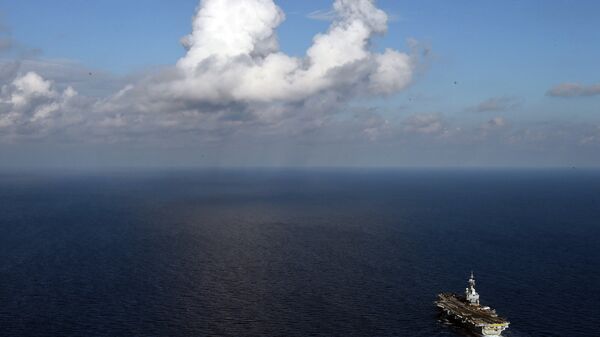 Авианосец Шарль де Голль совершает переход в Восточное Средиземноморье. Архивное фото
