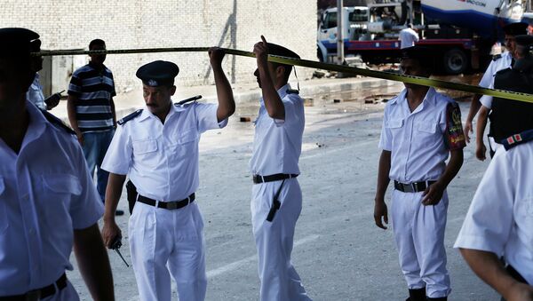 Сотрудники полиции Египта. Архивное фото