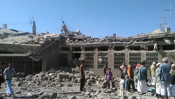Ситуация в столице Йемена Сане. Архивное фото