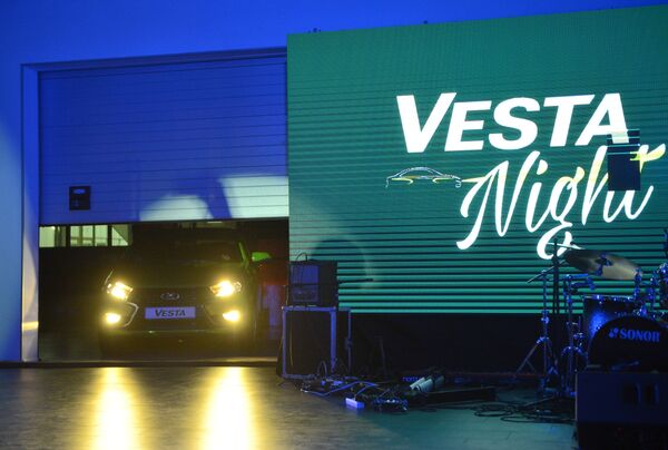 Презентация и старт продаж автомобиля Lada Vesta в Москве