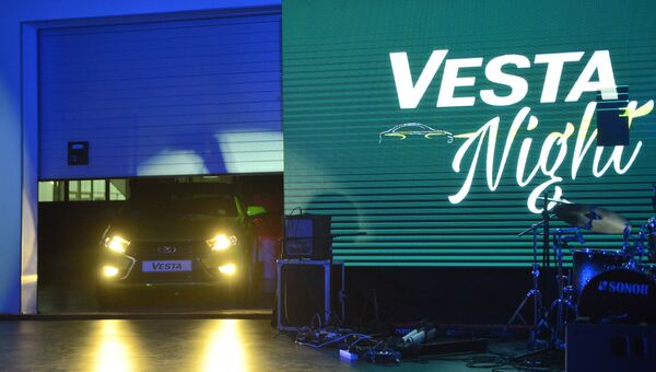 Презентация Lada Vesta. Архивное фото