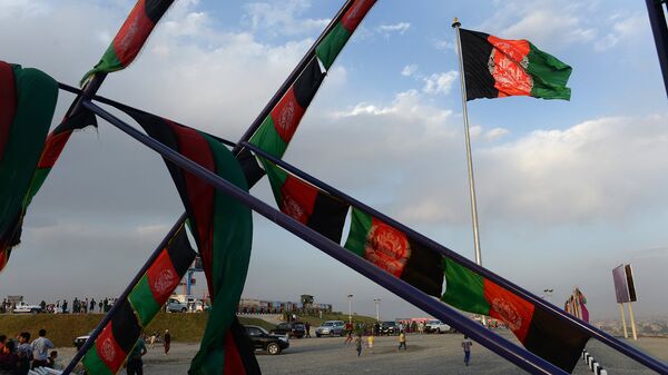Флаг Афганистана. Архивное фото