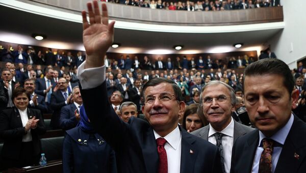 Премьер-министр Турции Ахмет Давутоглу. Архивное фото