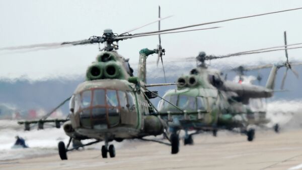 Вертолеты Ми-8МТВ. Архивное фото