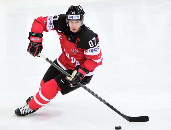 Канадский хоккеист Сидни Кросби