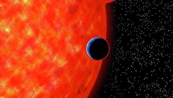 Так художник представил себе планету GJ 3740b в созвездии Рака