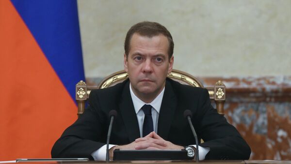 Председатель правительства РФ Дмитрий Медведев. Архивное фото.