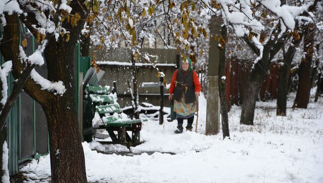 Поселок Донецкий ЛНР. Архивное фото