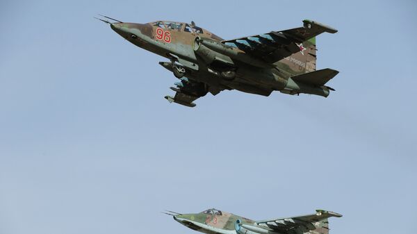Штурмовики Су-25СМ. Архивное фото