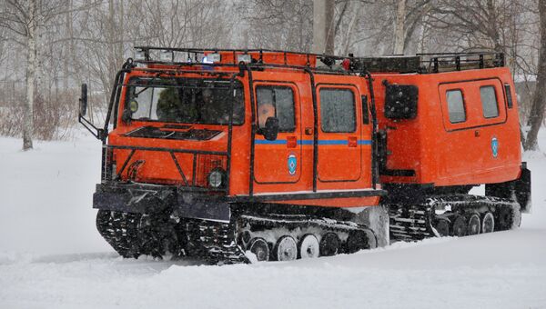 Снежный циклон на Сахалине. Архивное фото