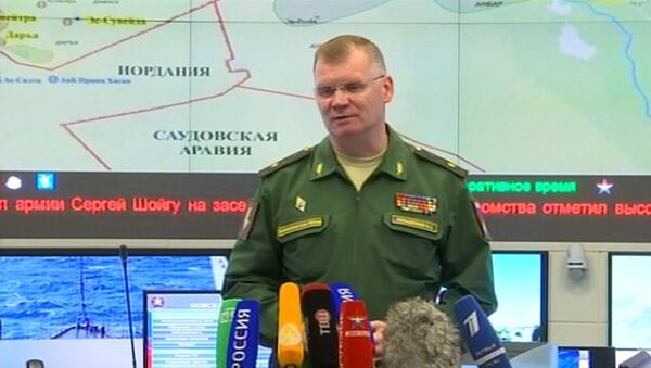 Конашенков рассказал, как уничтожили террористов в районе падения Су-24
