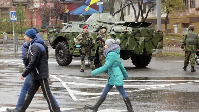 Усиление мер безопасности в Мариуполе