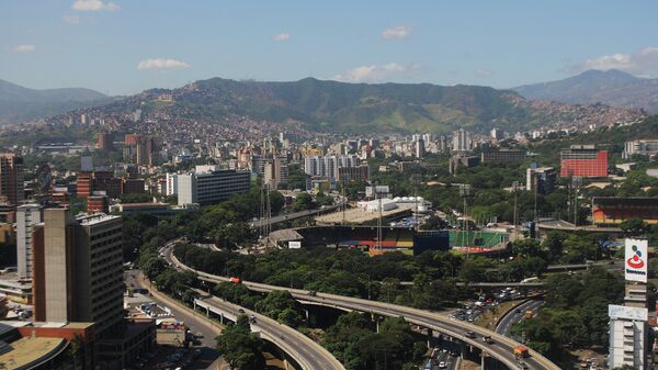 Вид на столицу Венесуэлы Каракас. Архивное фото