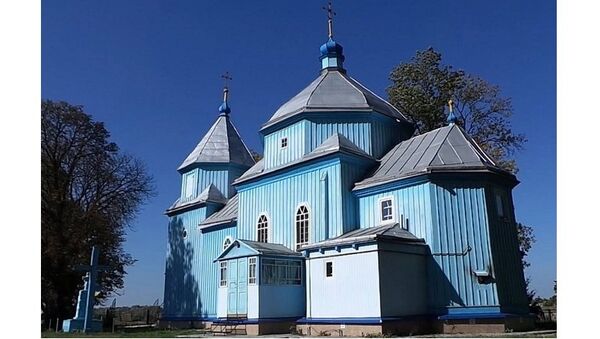 Свято-Покровский храм в селе Грибовица, Украина