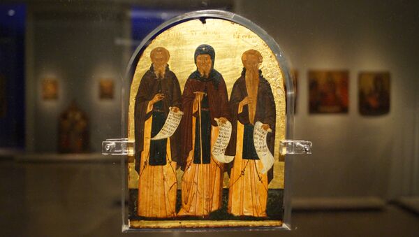 Иконы из Византийского музея в Афинах