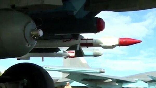 Подготовка и боевые вылеты Су-34, вооруженных ракетами воздух-воздух