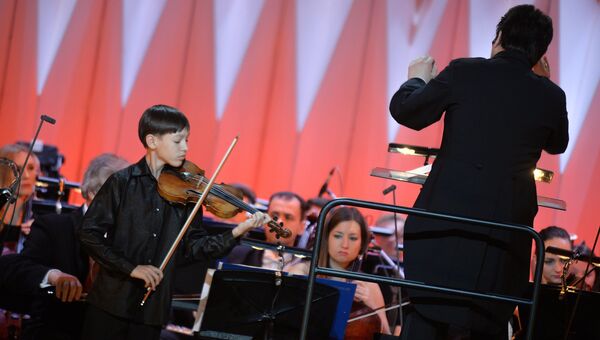 Церемония открытия XVI Международного телевизионного конкурса юных музыкантов Щелкунчик