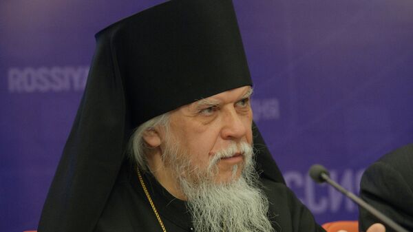Руководитель Патриаршей гуманитарной миссии епископ Верейский Пантелеимон (Шатов)