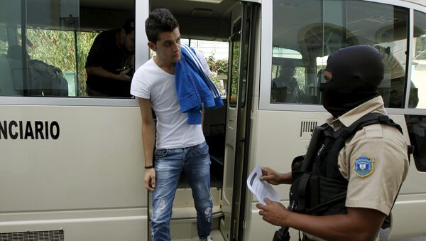 Один из сирийцев, задержанных на территории Гондураса с поддельными греческими паспортами
