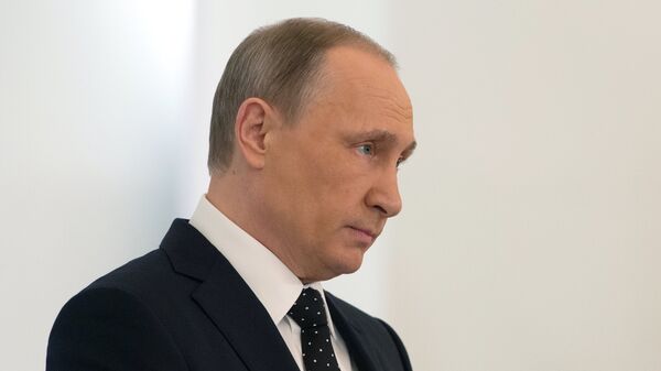 Президент России Владимир Путин . Архивное фото.