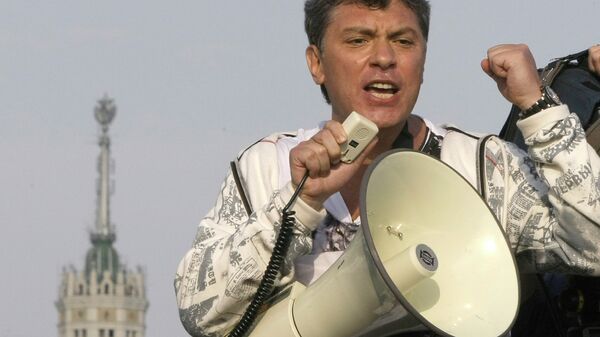 Лидер оппозиция Борис Немцов. Архивное фото
