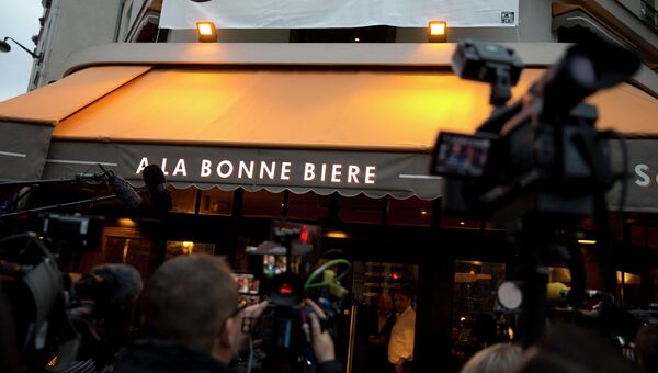 Парижское кафе Bonne Biere, открывшееся после терактов