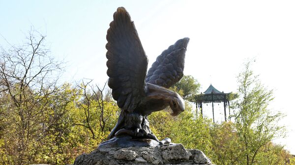 Скульптура Орла, Пятигорск. Архивное фото