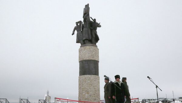 Памятник Знамя Победы в Липецкой области