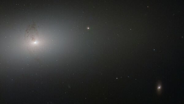 Ученые получили изображение галактики в тумане