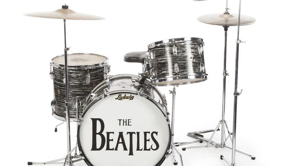 Ударная установка музыканта The Beatles Ринго Старра