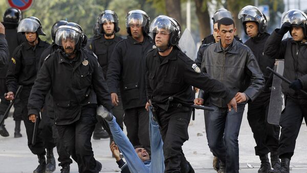 Жасминовая революция в Тунисе. Архивное фото