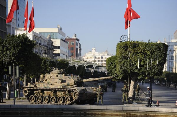 Жасминовая революция в Тунисе