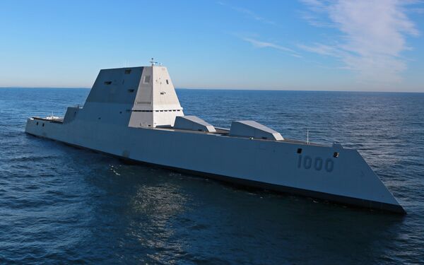 Новейший эскадренный миноносец США типа Замволт (Zumwalt) Новейший эскадренный миноносец США типа Замволт (Zumwalt)