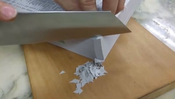 Нож, который режет бумагу как масло