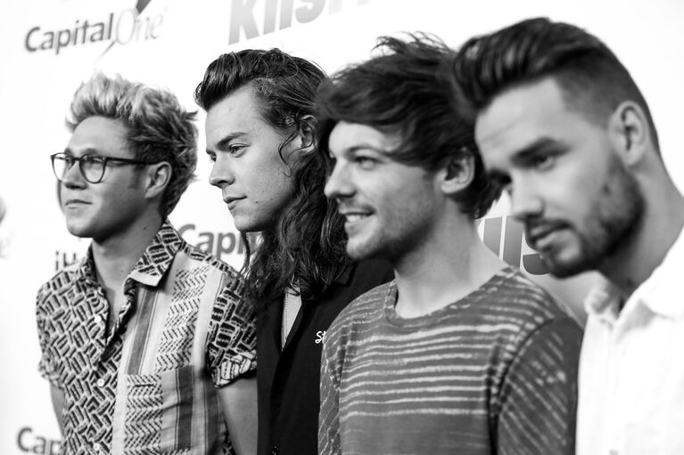 Англо-ирландская группа One Direction в Лос-Анджелесе. 2015 год