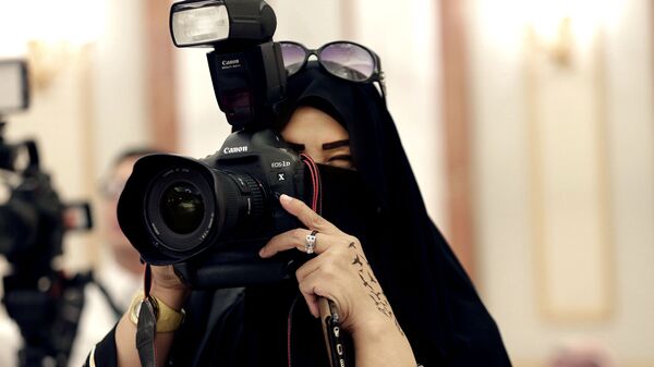 Женщина в Эр-Рияде, Саудовская Аравия