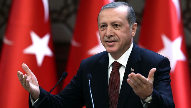 Президент Турции Тайип Эрдоган. Архив