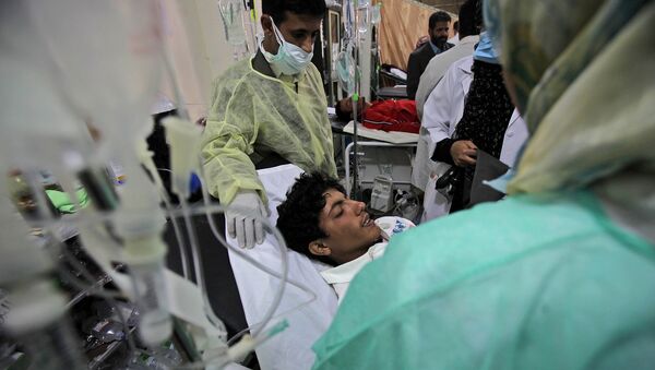 Врачи в полевом госпитале. Йемен. Архивное фото