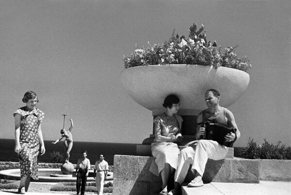 Отдых в Крыму. 1954 год