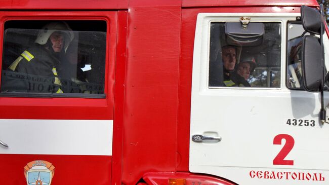 Пожарная машина. Архивное фото