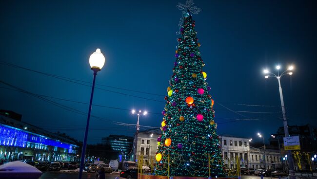 Новогодняя Москва