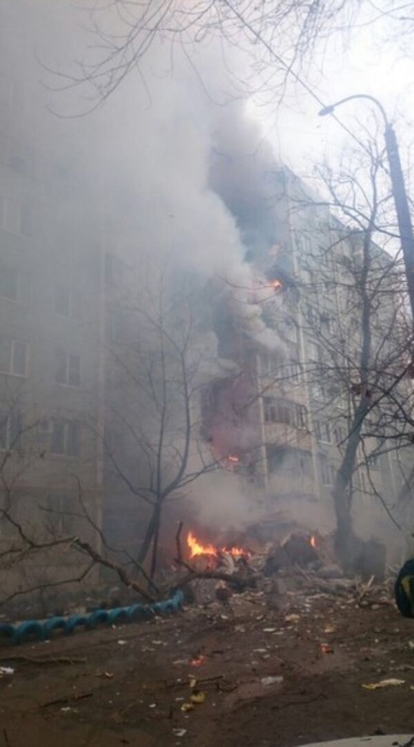 Обрушение дома в Волгограде Обрушение дома в Волгограде