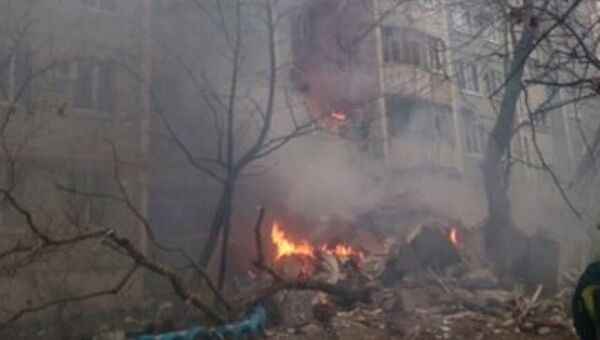 Обрушение дома в Волгограде