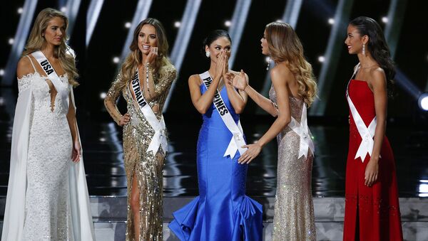 Пять финалисток конкурса Мисс Вселенная-2015